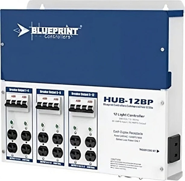 Blueprint Controllers BP 12-Light Controller 240V w/ trigger 4 breaker ...