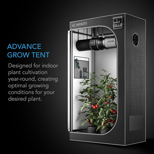 CLOUDLAB 816, ADVANCE GROW TENT 10X5, 2000D DIAMOND MYLAR CANVAS, 120" X 60" X 80" - Green Thumb Depot