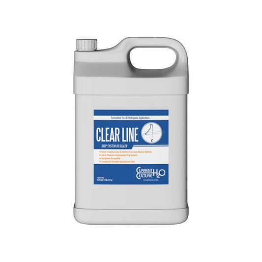 Cultured Solutions Clear Line - Drip System Descaler - Professional Strength Hypochlorous Acid-Gallon - Green Thumb Depot