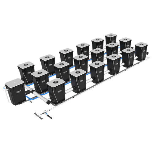 Current Culture H2O Under Current RDWC Hydroponic System - 8 Gallon, 25" Spacing - Green Thumb Depot