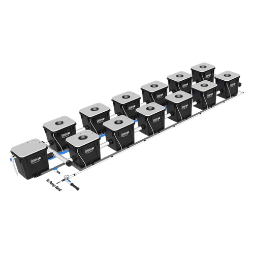 Current Culture H2O Under Current RDWC Hydroponic System - 8 Gallon, 25" Spacing - Green Thumb Depot