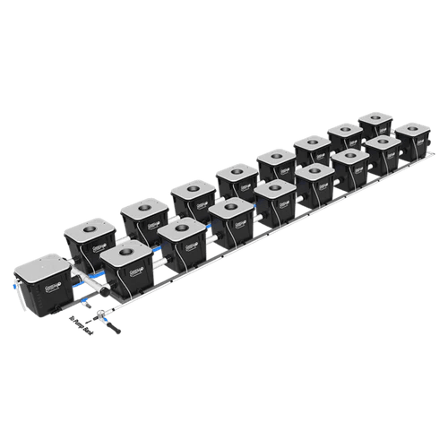 Current Culture H2O Under Current RDWC Hydroponic System - 8 Gallon, 25" Spacing - Green Thumb Depot