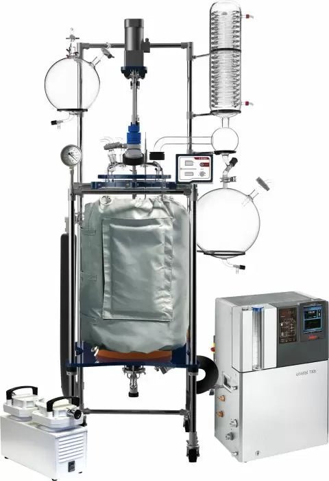Decarboxylation Package - Ai 100L Jacketed Glass Reactor - Green Thumb Depot