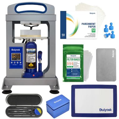 Dulytek® DHP5 5-Ton Hydraulic Rosin Heat Press and Accessories Bundle - Green Thumb Depot