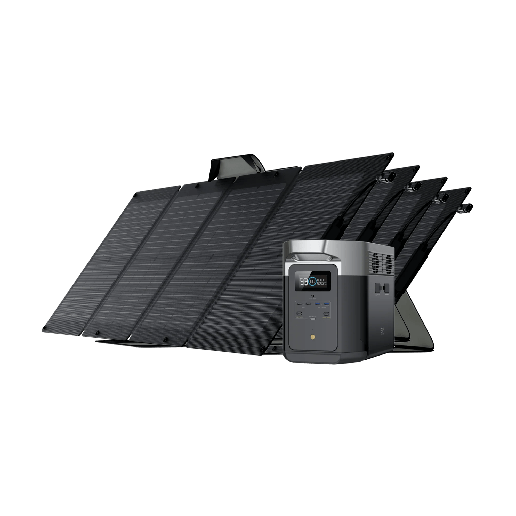 EcoFlow DELTA Max + 110W Portable Solar Panel - Green Thumb Depot