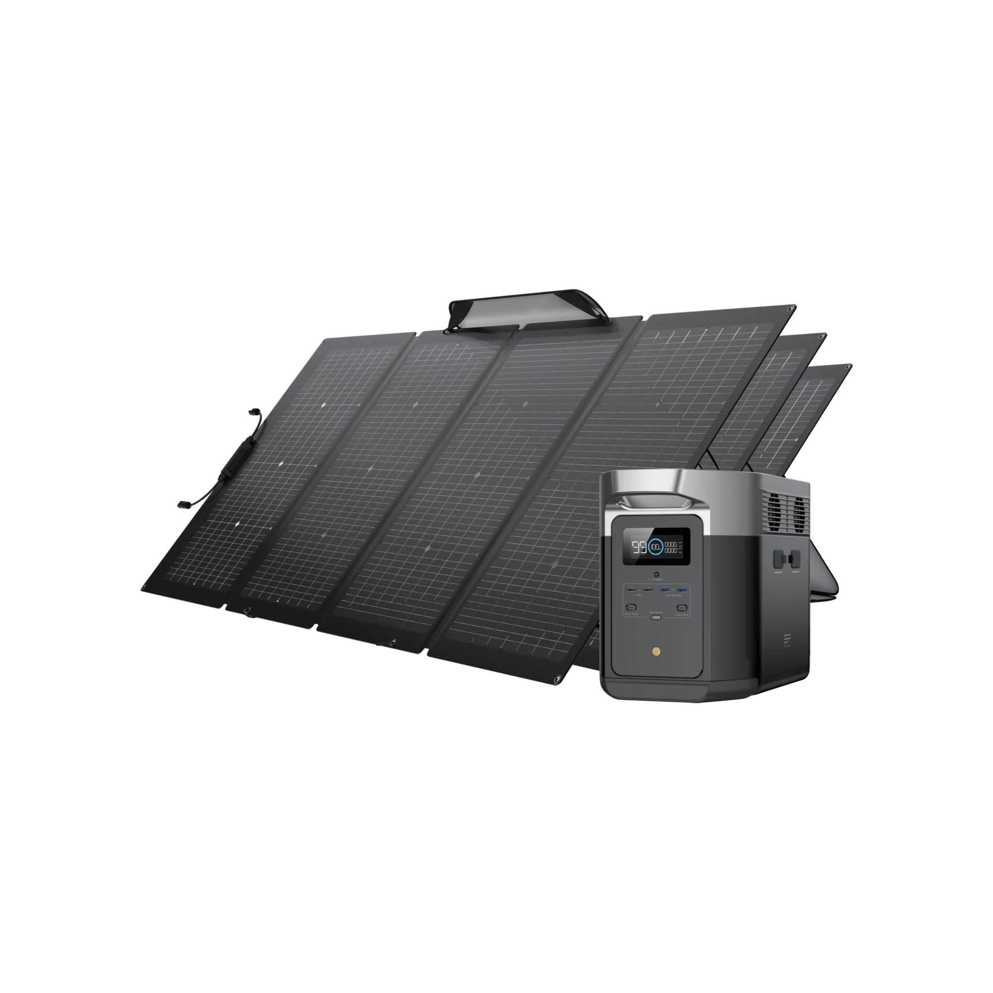 EcoFlow DELTA Max + 220W Portable Solar Panel - Green Thumb Depot