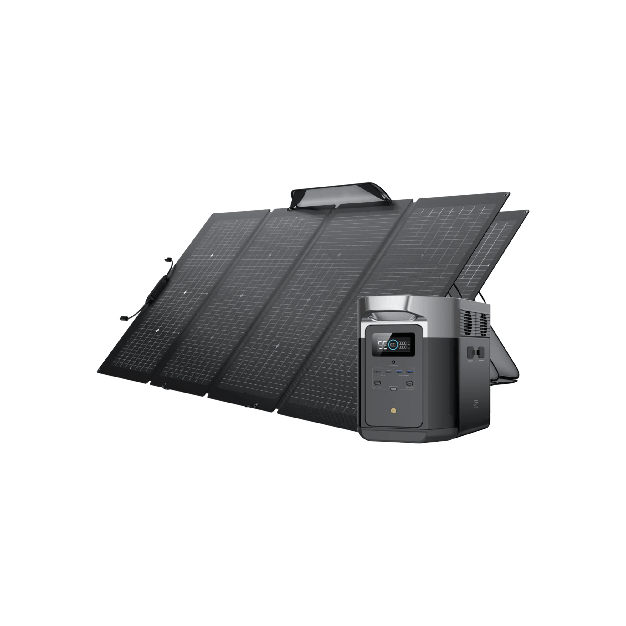 EcoFlow DELTA Max + 220W Portable Solar Panel - Green Thumb Depot