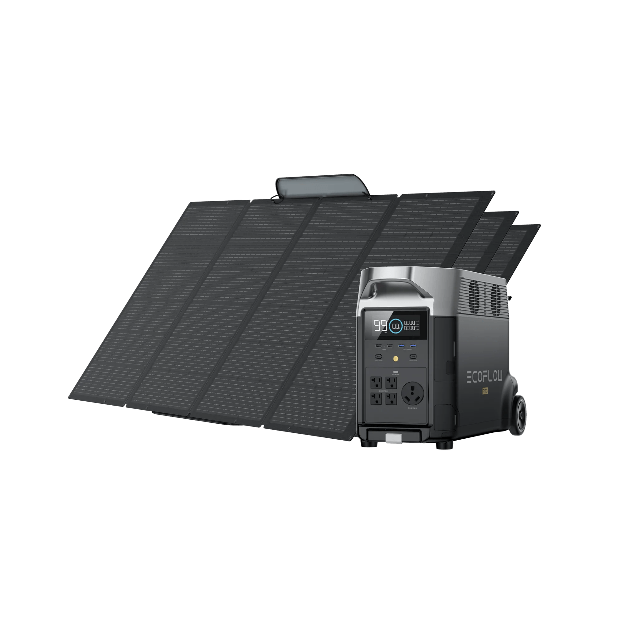 EcoFlow DELTA Pro + 400W Portable Solar Panel - Green Thumb Depot