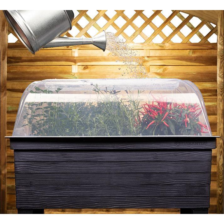 Graf Balcony Raised Planter With Cover - Green Thumb Depot