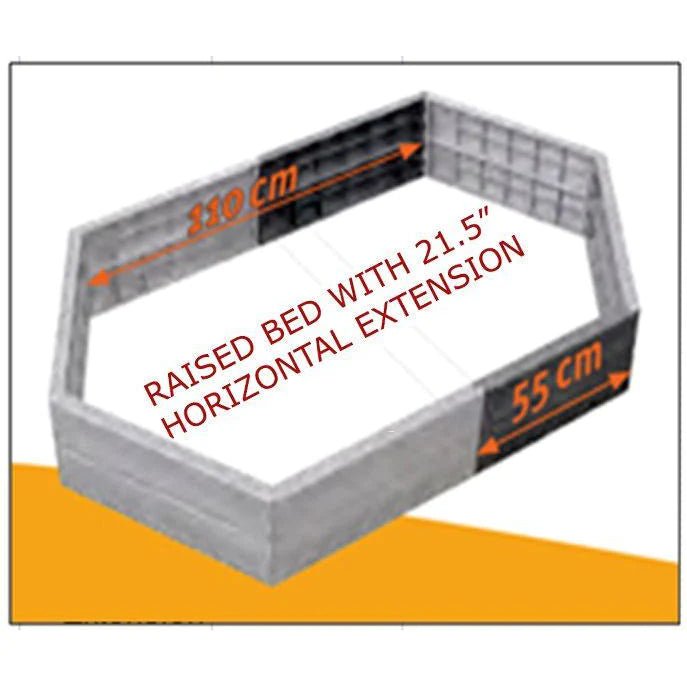 Graf Modular Raised Bed Kit - With Extension - Green Thumb Depot