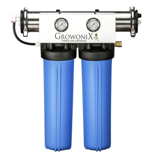 GrowoniX EX1000-T - 1000 GPD Reverse Osmosis System with Tall Filters - Green Thumb Depot