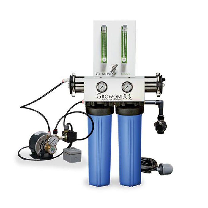 GrowoniX EX1000-T Flow Box Deluxe High Flow Reverse Osmosis System - Green Thumb Depot