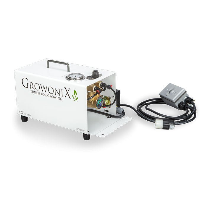 GrowoniX GX600/1000 Booster Pump with Splash Guard Chassis - Green Thumb Depot