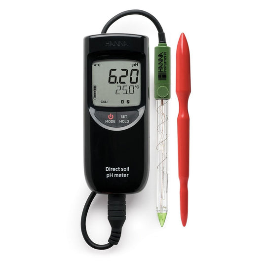 Hanna Instruments Direct Soil Measurement pH Portable Meter - Green Thumb Depot