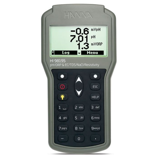 Hanna Instruments Multiparameter pH/ORP/EC/Pressure/Temperature Waterproof Meter - Green Thumb Depot