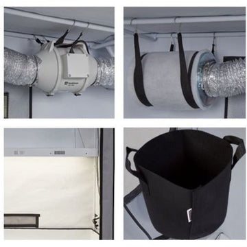 hydroponic tent kit High Drogro Dream Box 2.0 2'x4' Grow Tent kit — Green Thumb Depot