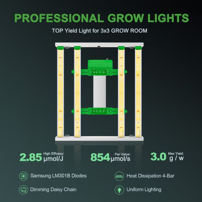 Mars Hydro FC-3000-SET Smart LED Grow Light - Green Thumb Depot