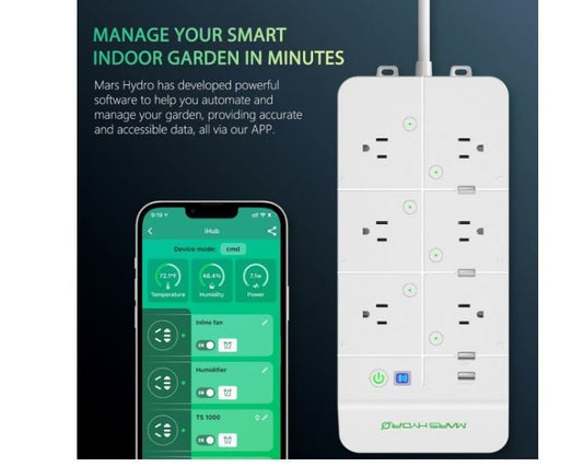 Mars Hydro iHub Smart Power Strip - Green Thumb Depot