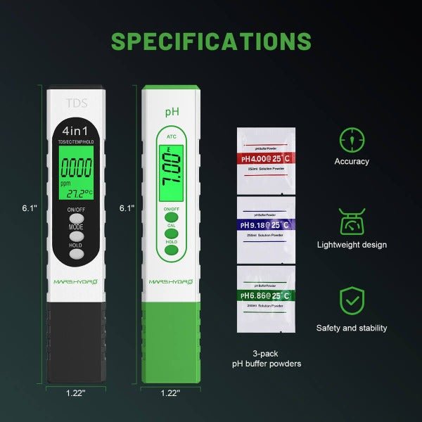 Mars Hydro pH Meter - Green Thumb Depot
