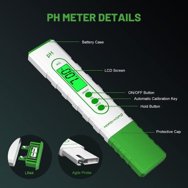 Mars Hydro pH Meter - Green Thumb Depot