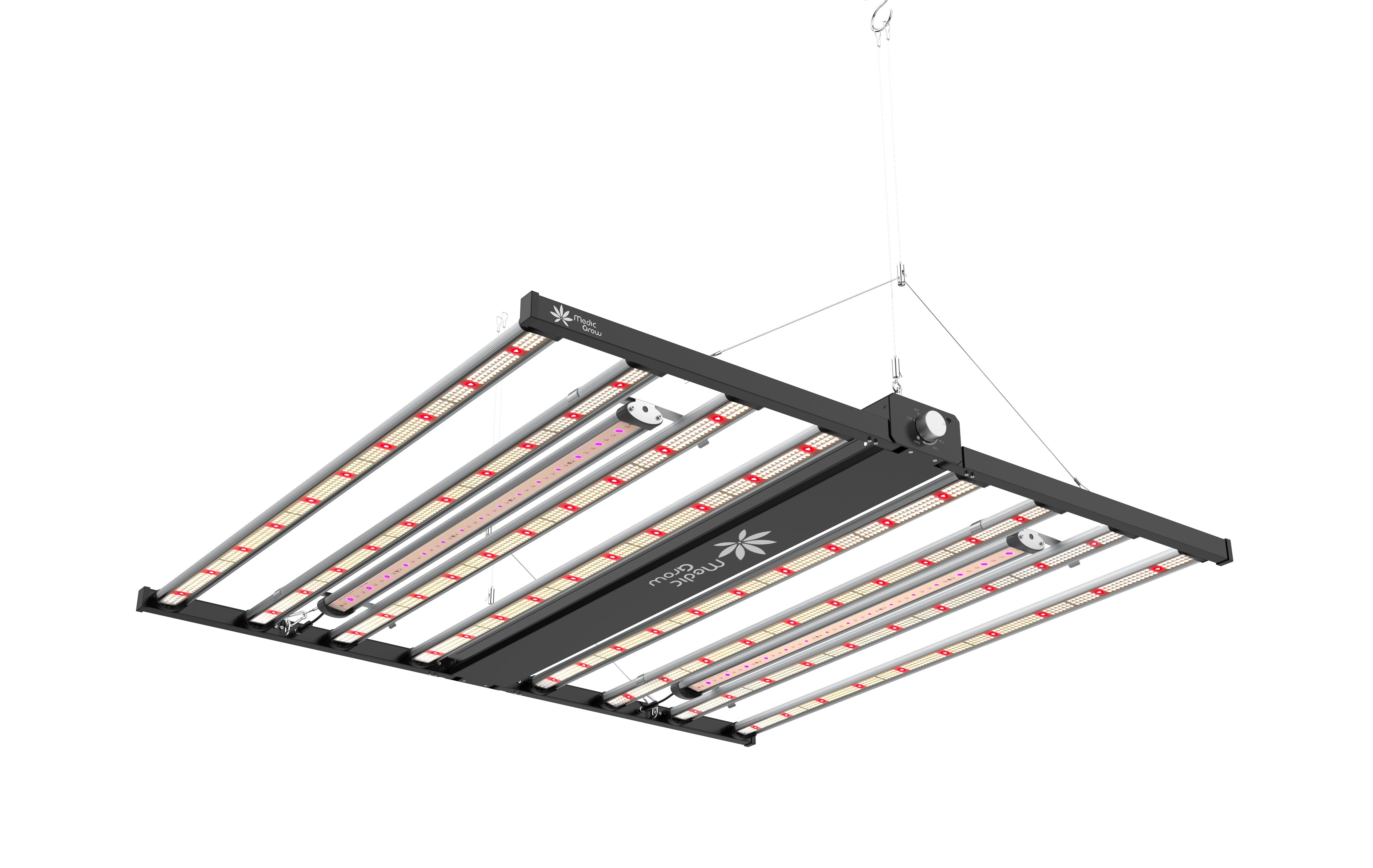 Medic Grow Spectrum Y Wireless LED Grow Light - Full Spectrum for Efficient Indoor Plants Growing - 880 Watt - Green Thumb Depot