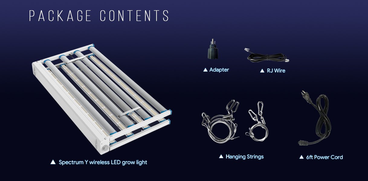 Medic Grow Spectrum Y Wireless LED Grow Light - Full Spectrum for Efficient Indoor Plants Growing - 880 Watt - Green Thumb Depot