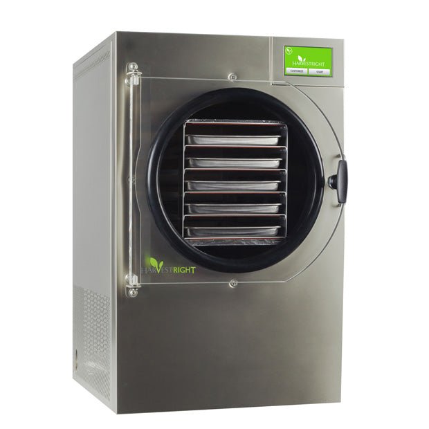 Medium Home Freeze Dryer Stainless Steel with Mylar Starter Kit - Green Thumb Depot