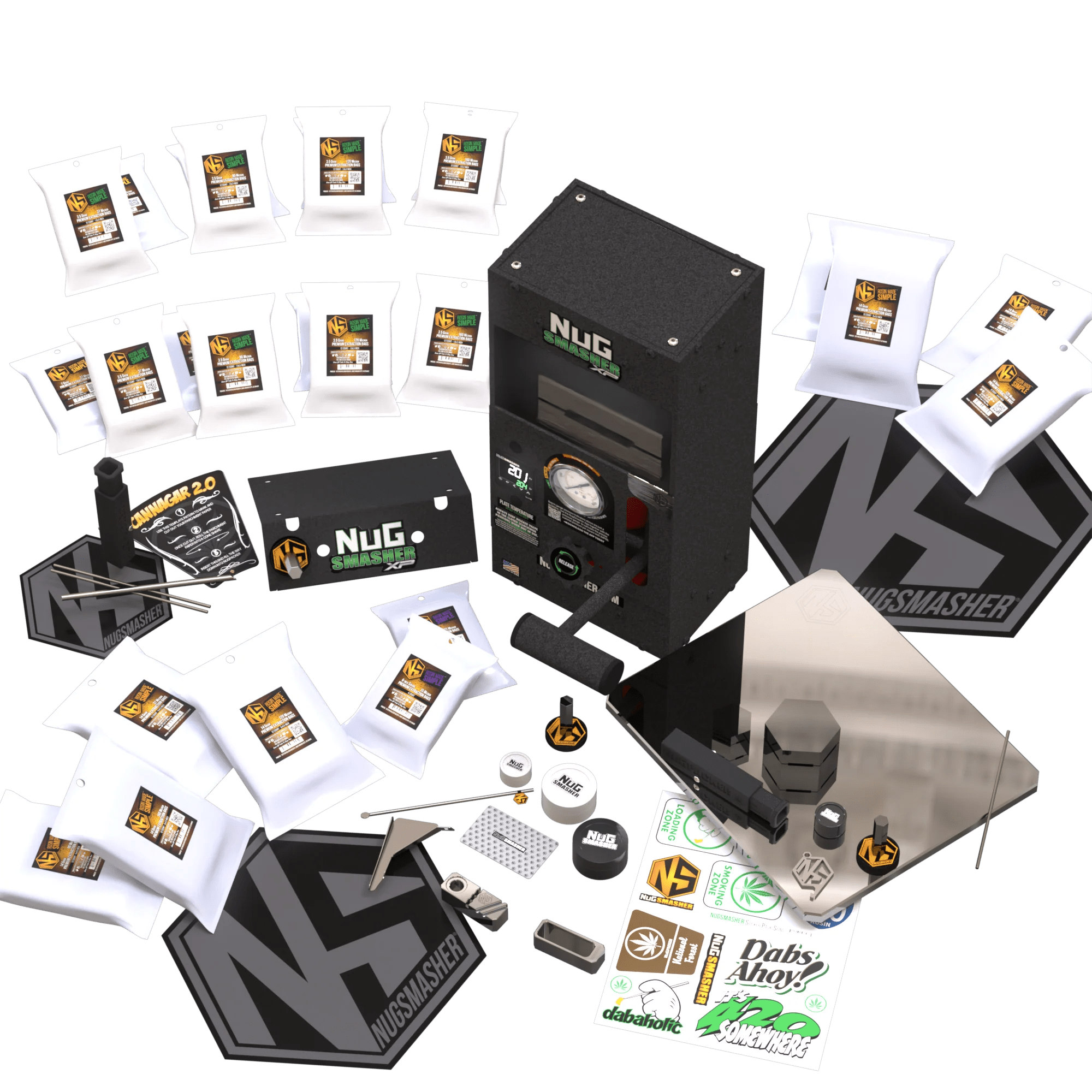 NugSmasher XP 12 Ton Master Bundle - Green Thumb Depot