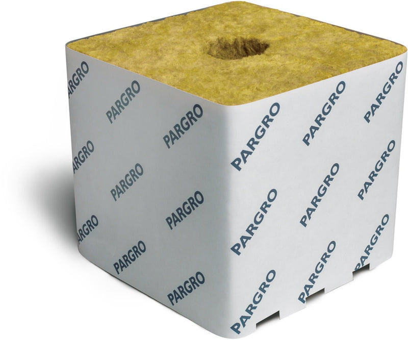 Grodan PARGRO PAR32 Biggie Rock Wool  (6x6x6) with hole, 512 blocks On Pallet