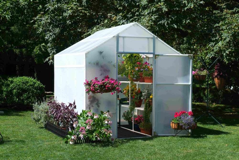 Solexx 8' x 12' x 8'9" Garden Master Greenhouse G-508 3.5mm - Green Thumb Depot