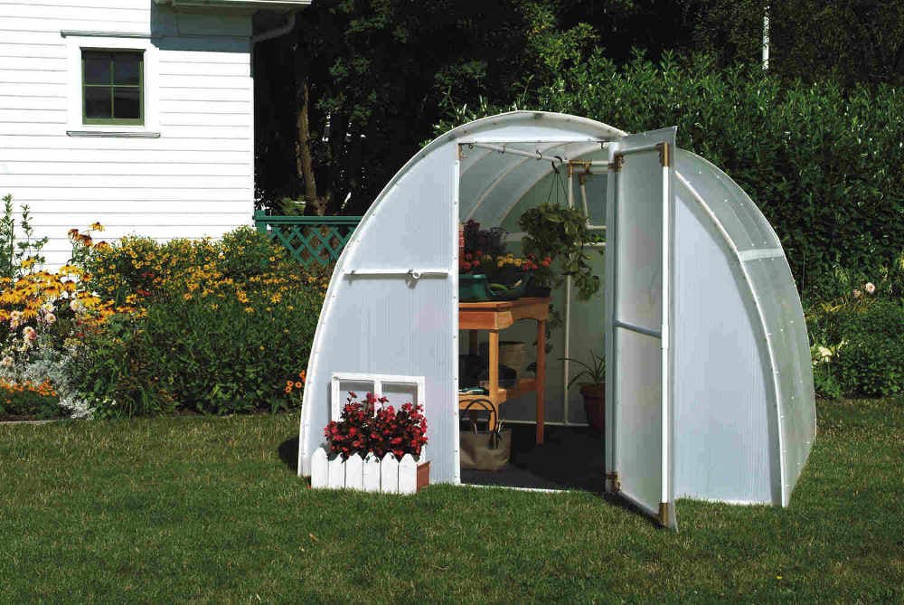 Solexx Early Bloomer Greenhouse 8' x 8' x 6'3" G108 3.5mm - Green Thumb Depot