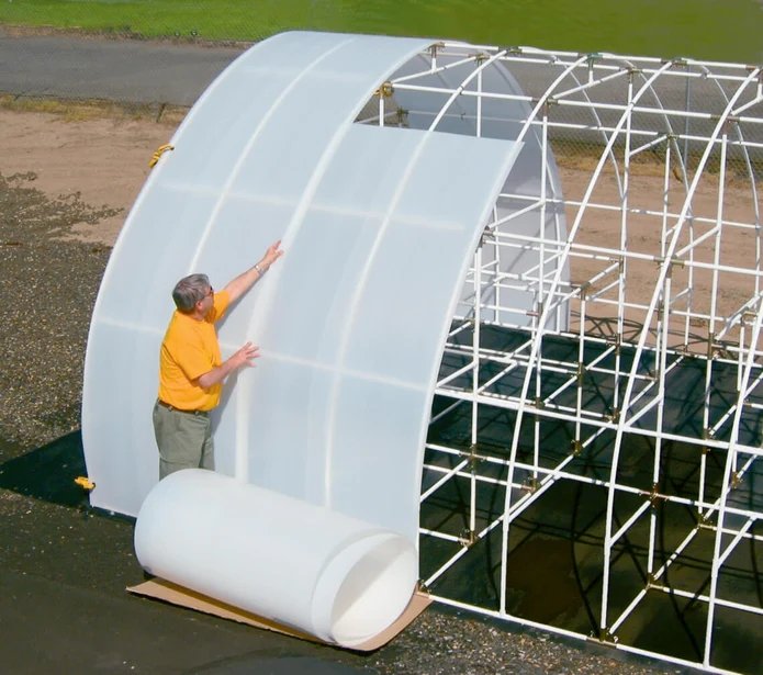 Solexx roll greenhouse cover 50.5" x 600 ft. roll (2,525 Sq. Ft.) - Green Thumb Depot