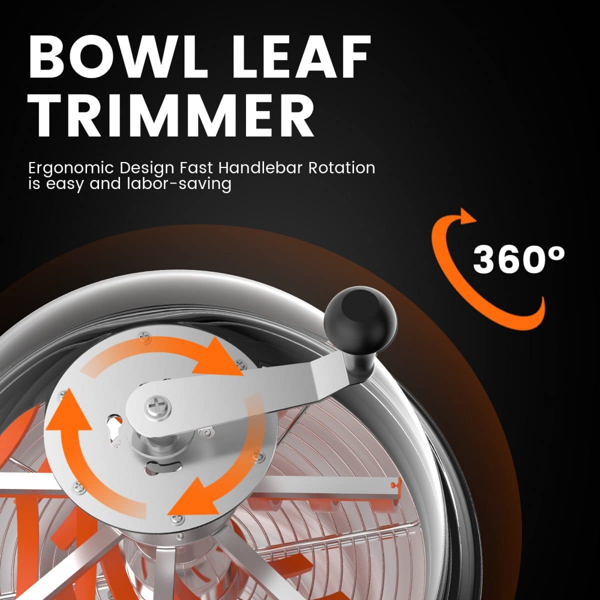 Spider Farmer® 16″ Bud Leaf Bowl Trimmer - Green Thumb Depot