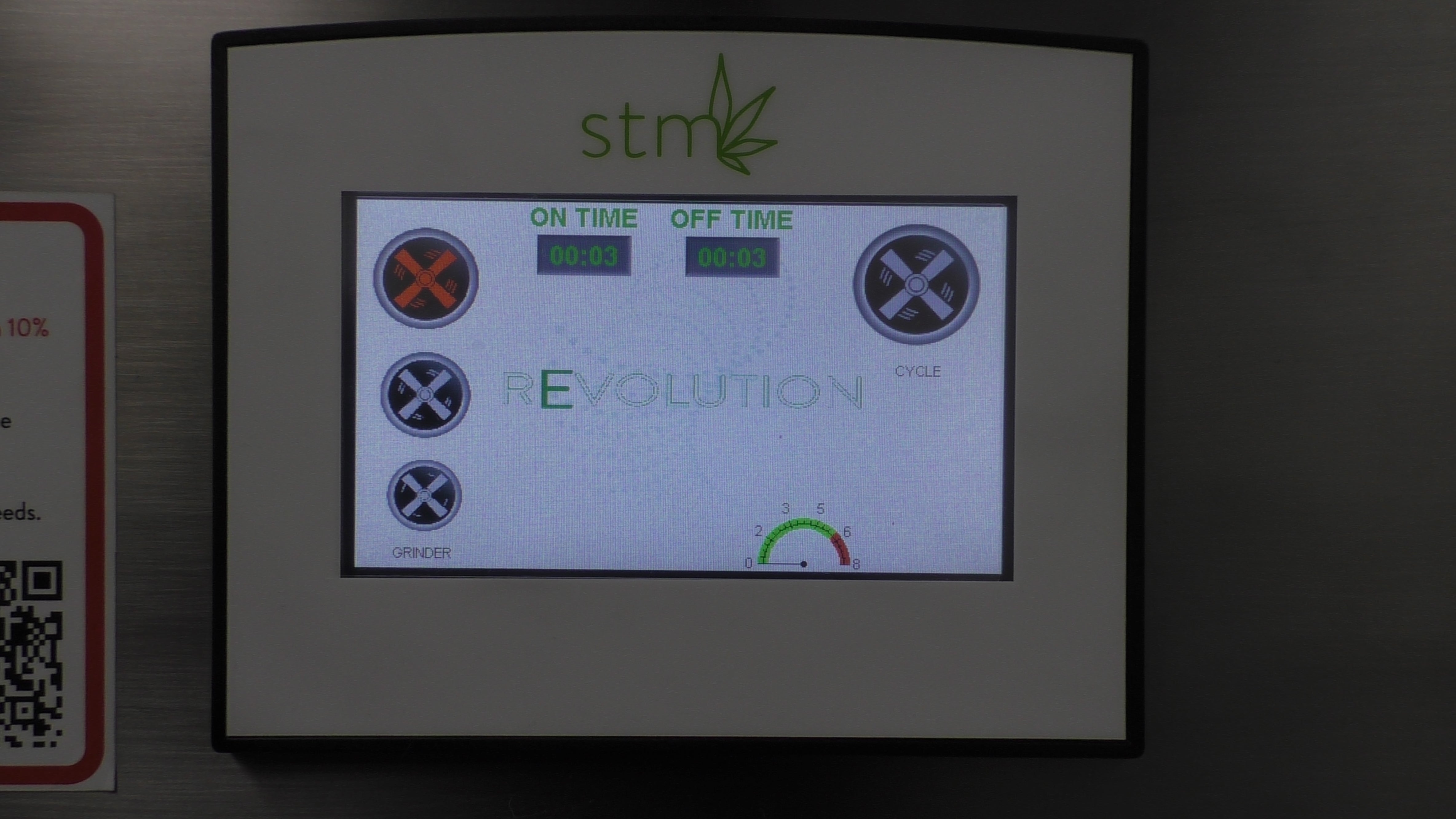 STM Canna Revolution 2.0 Commercial Grinder - Green Thumb Depot