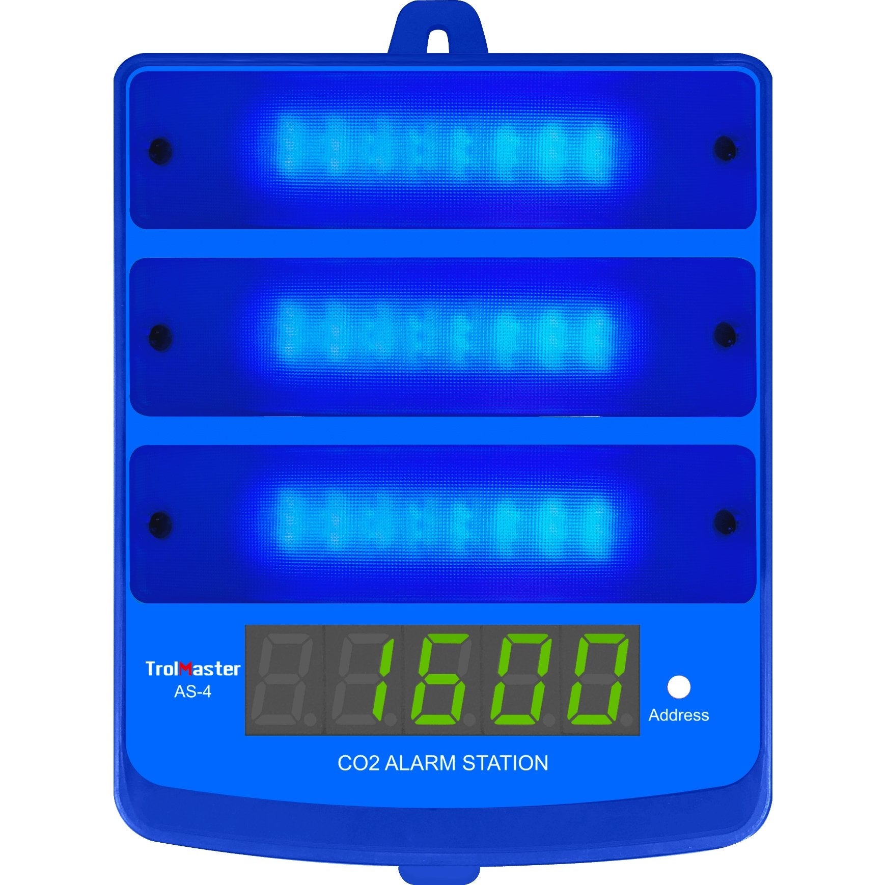 TrolMaster CO2 Alarm Station (blue light) - Green Thumb Depot