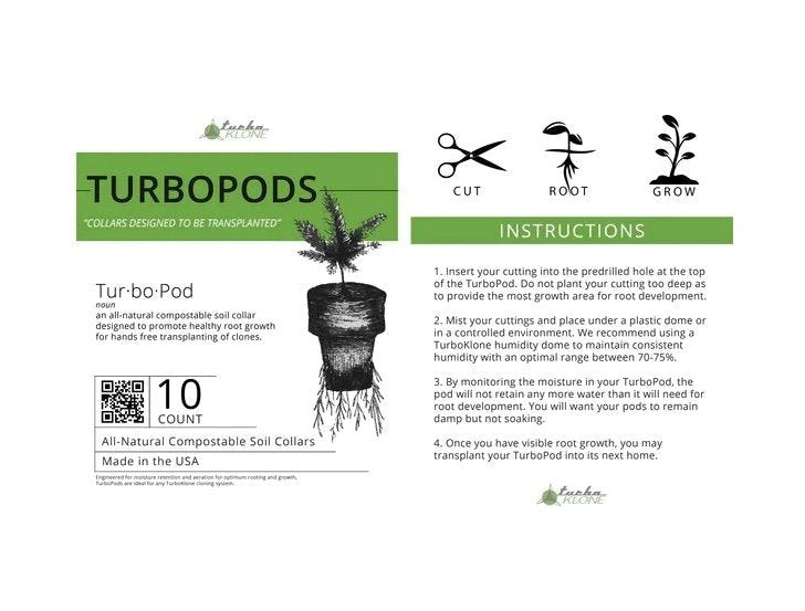 Turboklone TurboPods - Green Thumb Depot