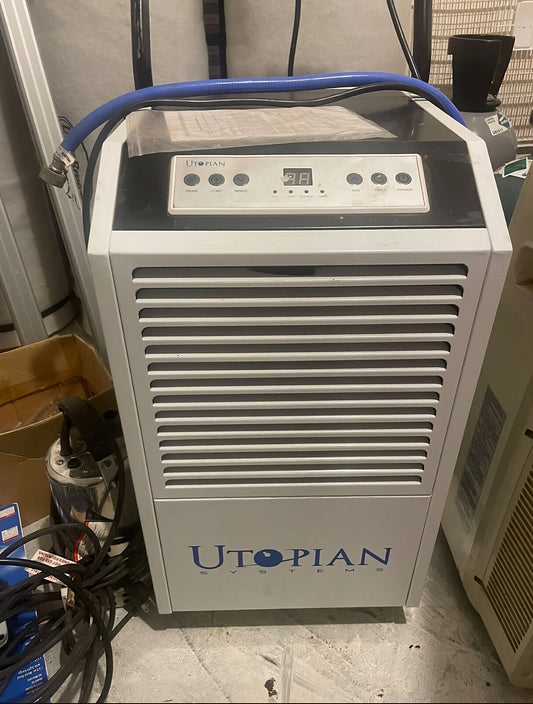 Utopian 100 Pint Portable Dehumidifer - Green Thumb Depot