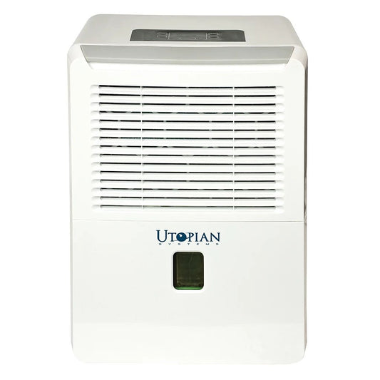 Utopian Systems Portable Dehumidifier, 50 Pint - Green Thumb Depot