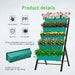 VIVOSUN 4 ft. 5-Tier Vertical Raised Garden Bed - Green Thumb Depot