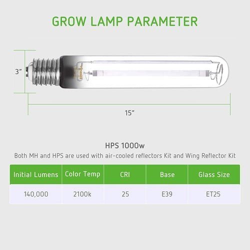 VIVOSUN HPS Light Bulb - Green Thumb Depot