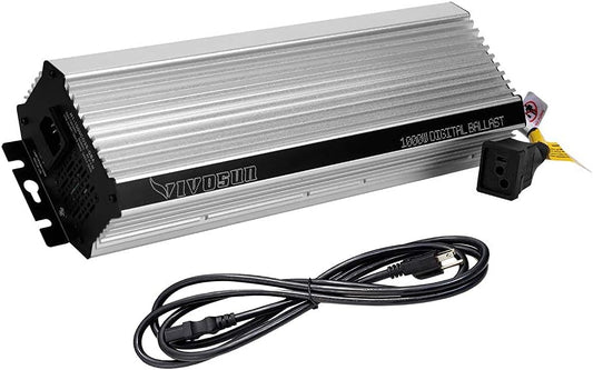 VIVOSUN Hydroponic 1000 Watt Digital Dimmable Electronic Ballast for HPS MH Grow Lights - Green Thumb Depot