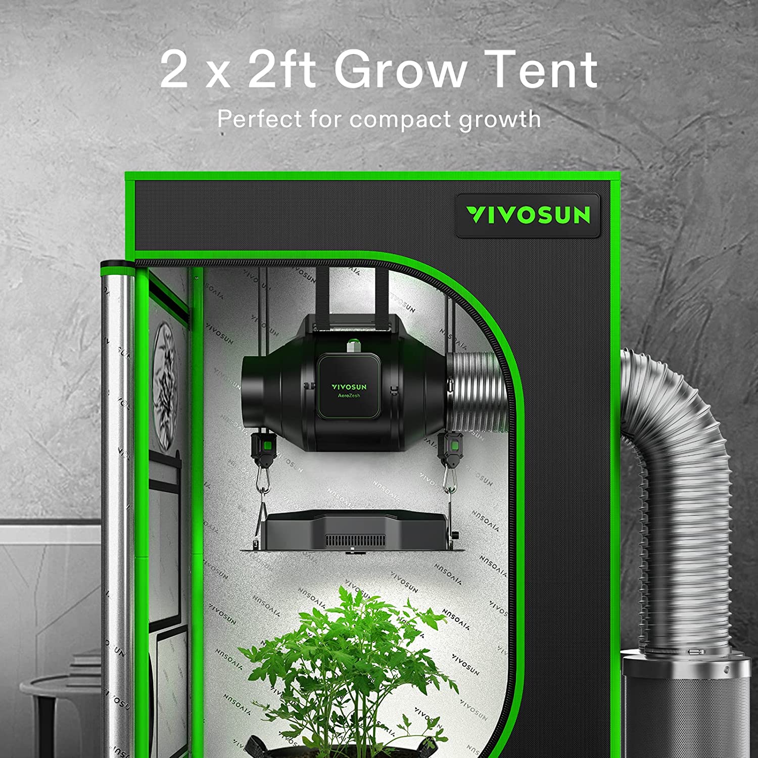 VIVOSUN Mylar Grow Tent - Green Thumb Depot