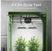 Vivosun Mylar Grow Tent, 48" x 24" x 60" - Green Thumb Depot