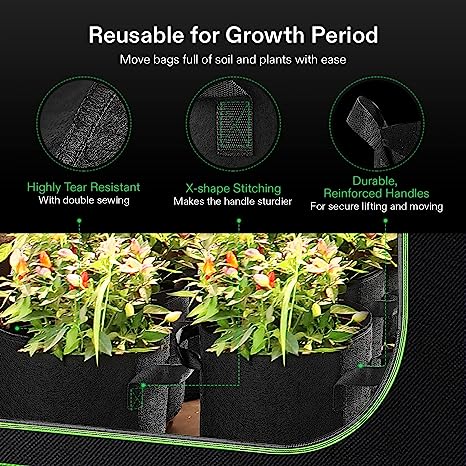 VIVOSUN Plant Grow Bags - Green Thumb Depot